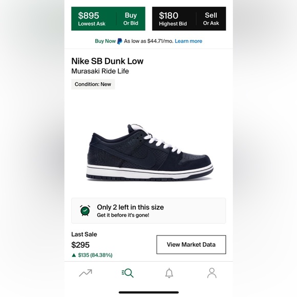 Nike sb dunk low murasaki ride life - Picture 2 of 2